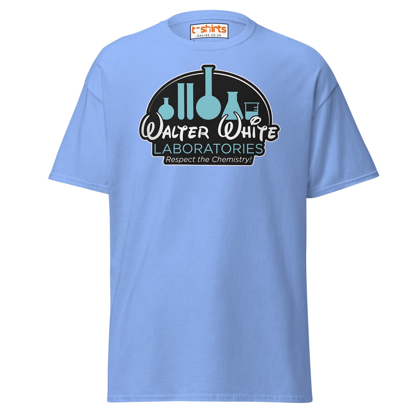 Walter White Laboratories T-Shirt | Breaking Bad Tee - Carolina Blue - T-Shirts Online