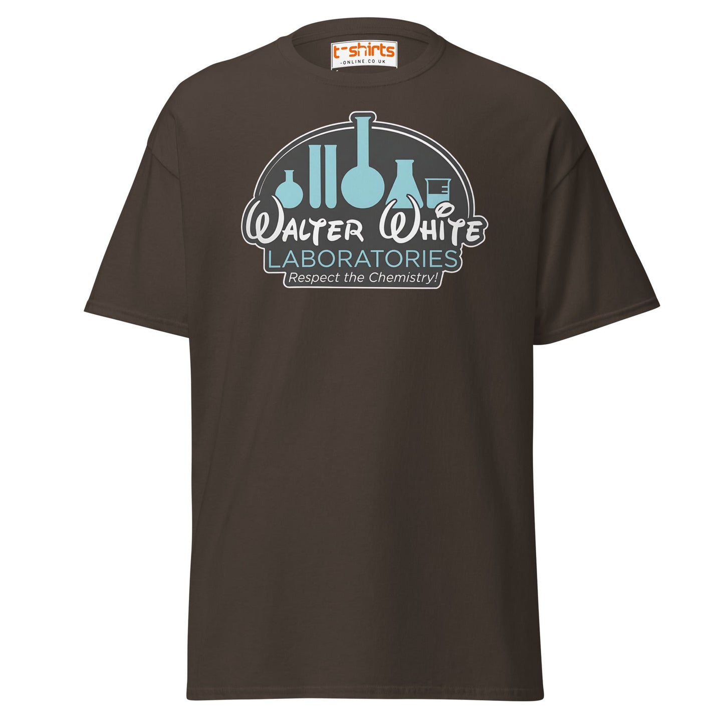 Walter White Laboratories T-Shirt | Breaking Bad Tee - Dark Chocolate - T-Shirts Online