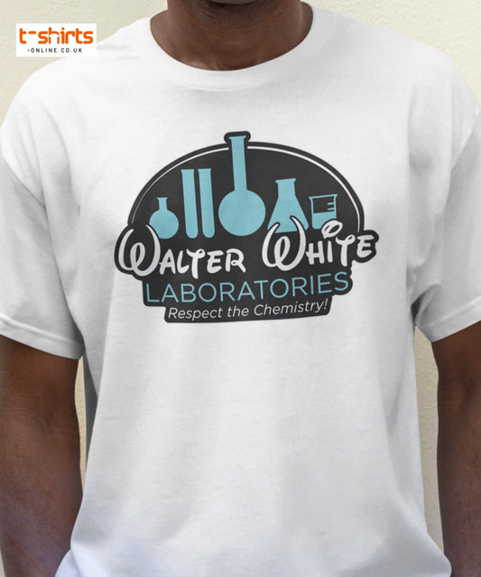 Walter White Laboratories T-Shirt | Breaking Bad Tee - Maroon - T-Shirts Online