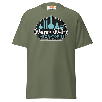 Walter White Laboratories T-Shirt | Breaking Bad Tee - Military Green - T-Shirts Online