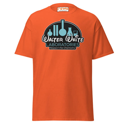 Walter White Laboratories T-Shirt | Breaking Bad Tee - Orange - T-Shirts Online