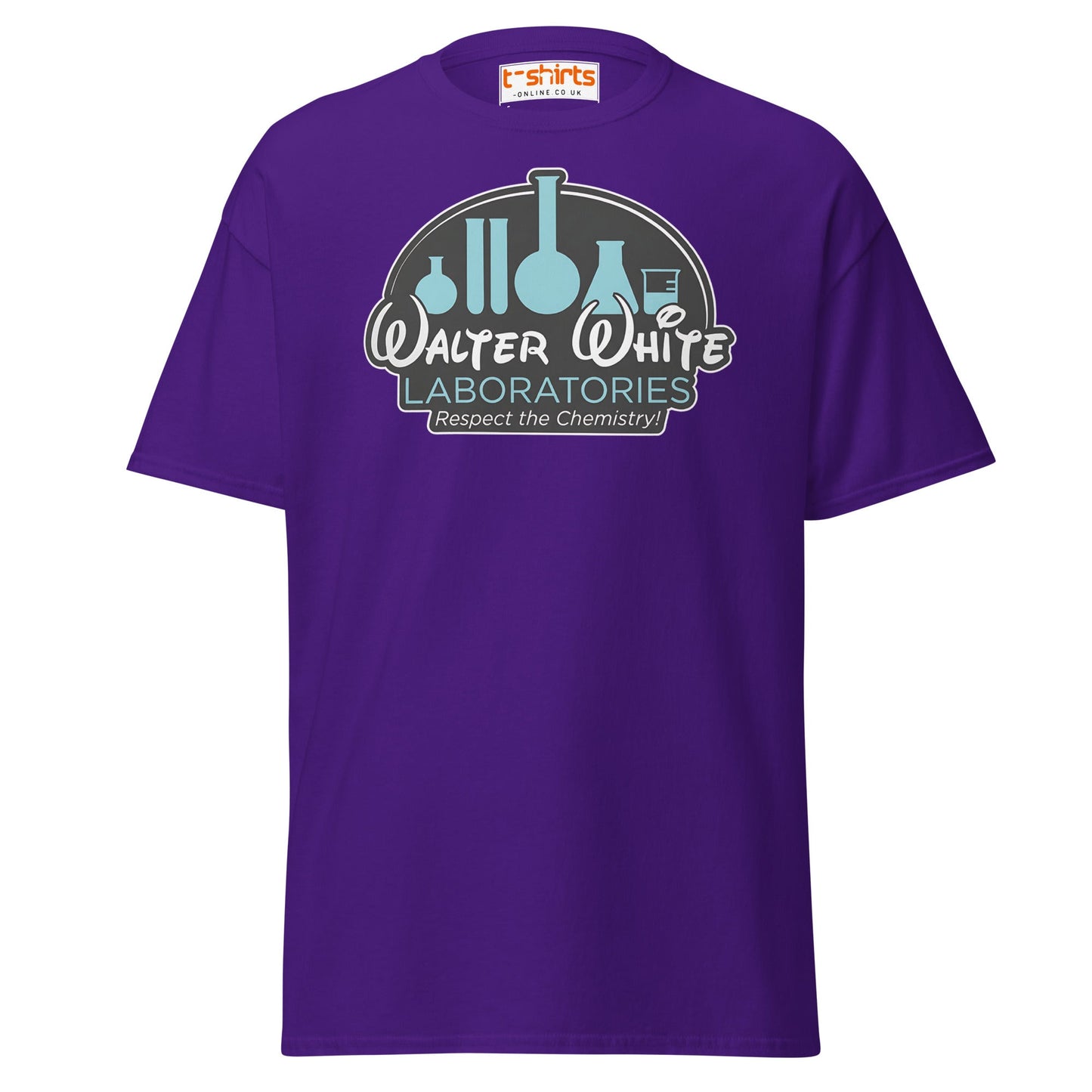 Walter White Laboratories T-Shirt | Breaking Bad Tee - Purple - T-Shirts Online