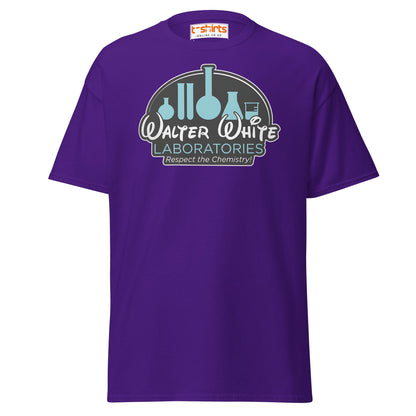 Walter White Laboratories T-Shirt | Breaking Bad Tee - Purple - T-Shirts Online