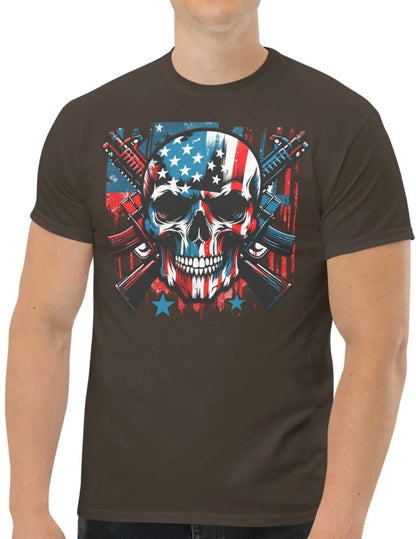War Skull | Skull T-Shirt - Black - T-Shirts Online