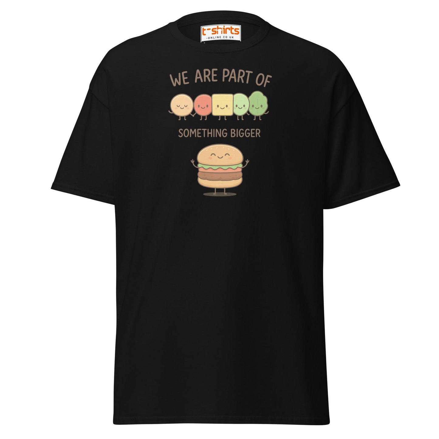 We Are Part of Something Bigger T-Shirt - Black - T-Shirts Online