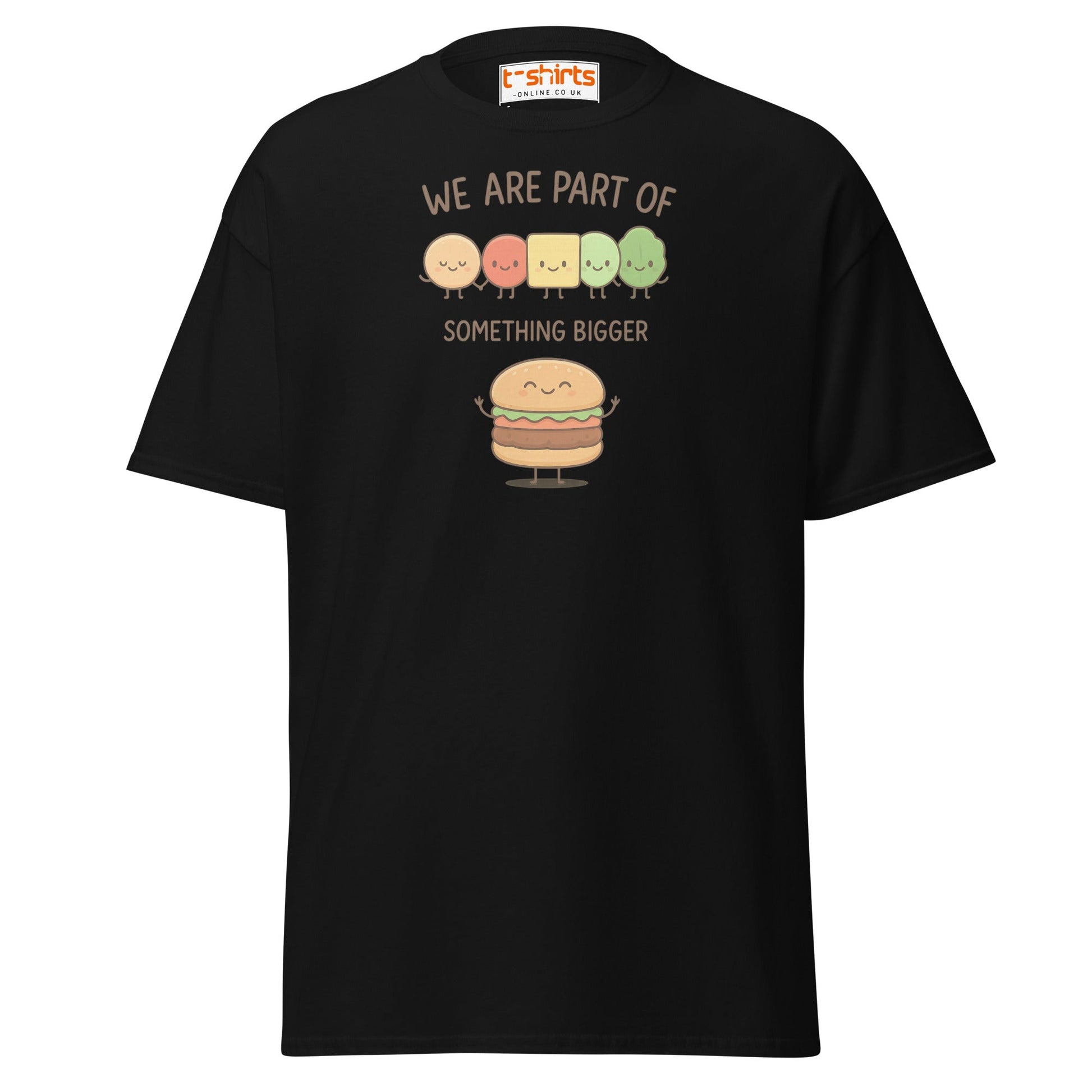 We Are Part of Something Bigger T-Shirt - Black - T-Shirts Online