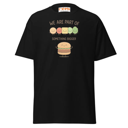 We Are Part of Something Bigger T-Shirt - Black - T-Shirts Online