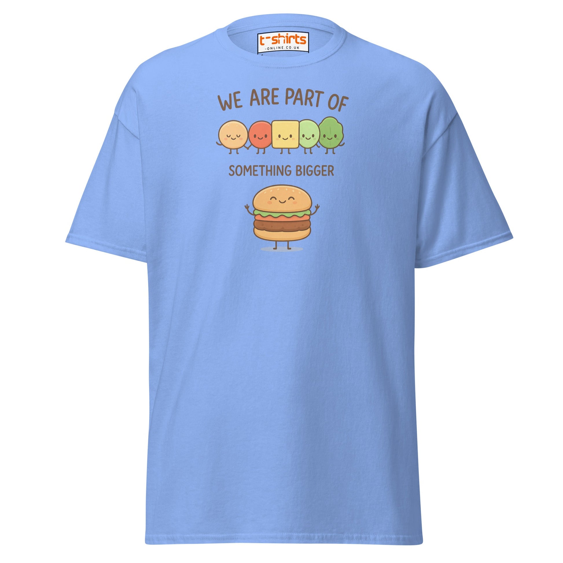 We Are Part of Something Bigger T-Shirt - Carolina Blue - T-Shirts Online