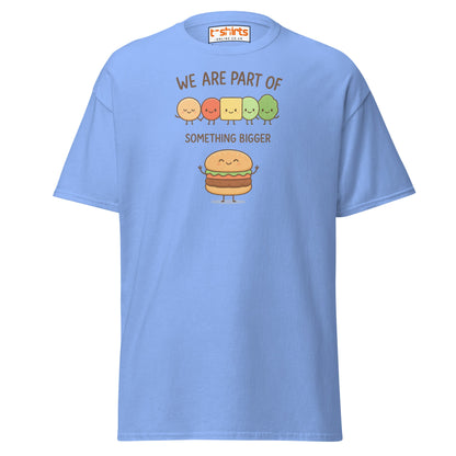 We Are Part of Something Bigger T-Shirt - Carolina Blue - T-Shirts Online