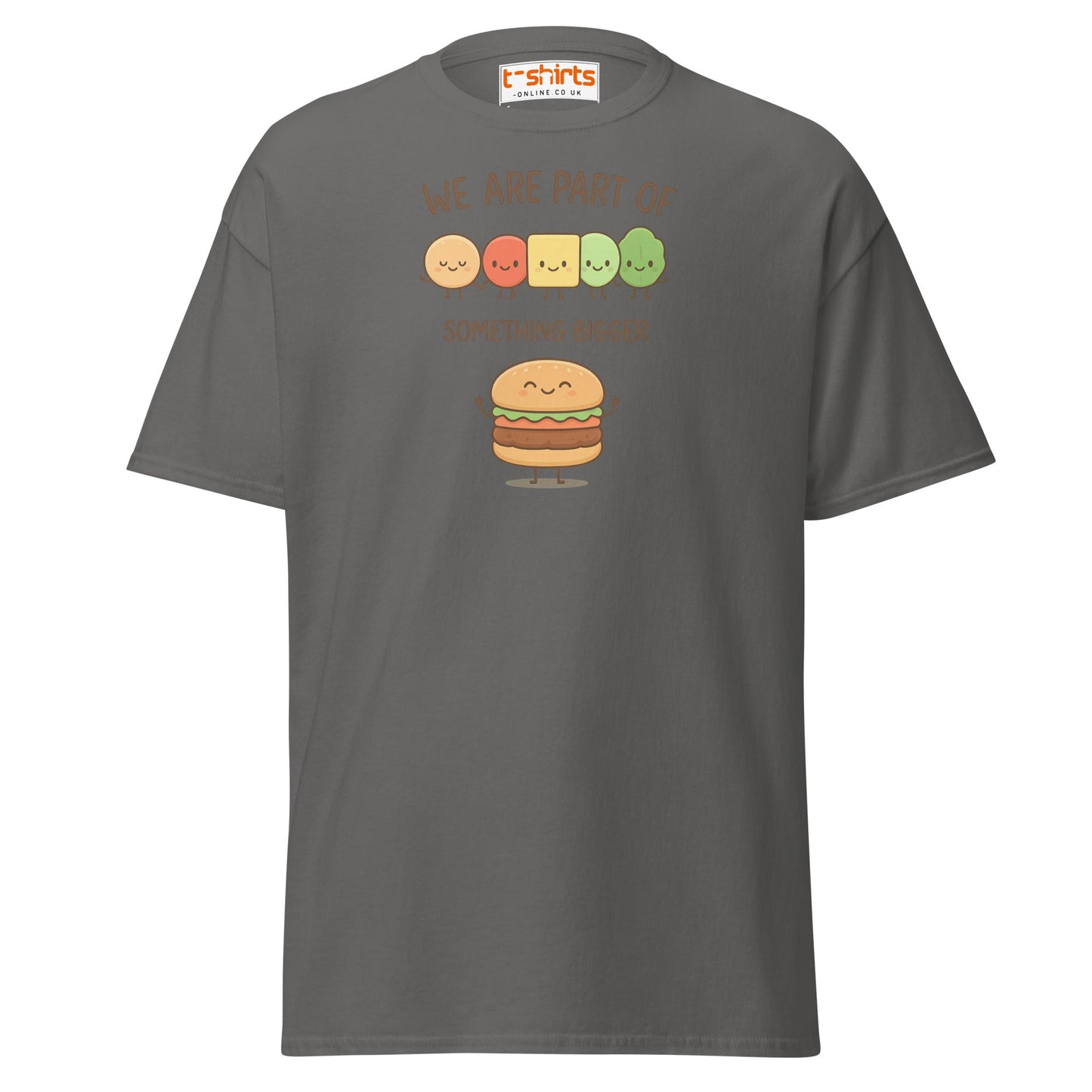 We Are Part of Something Bigger T-Shirt - Charcoal - T-Shirts Online