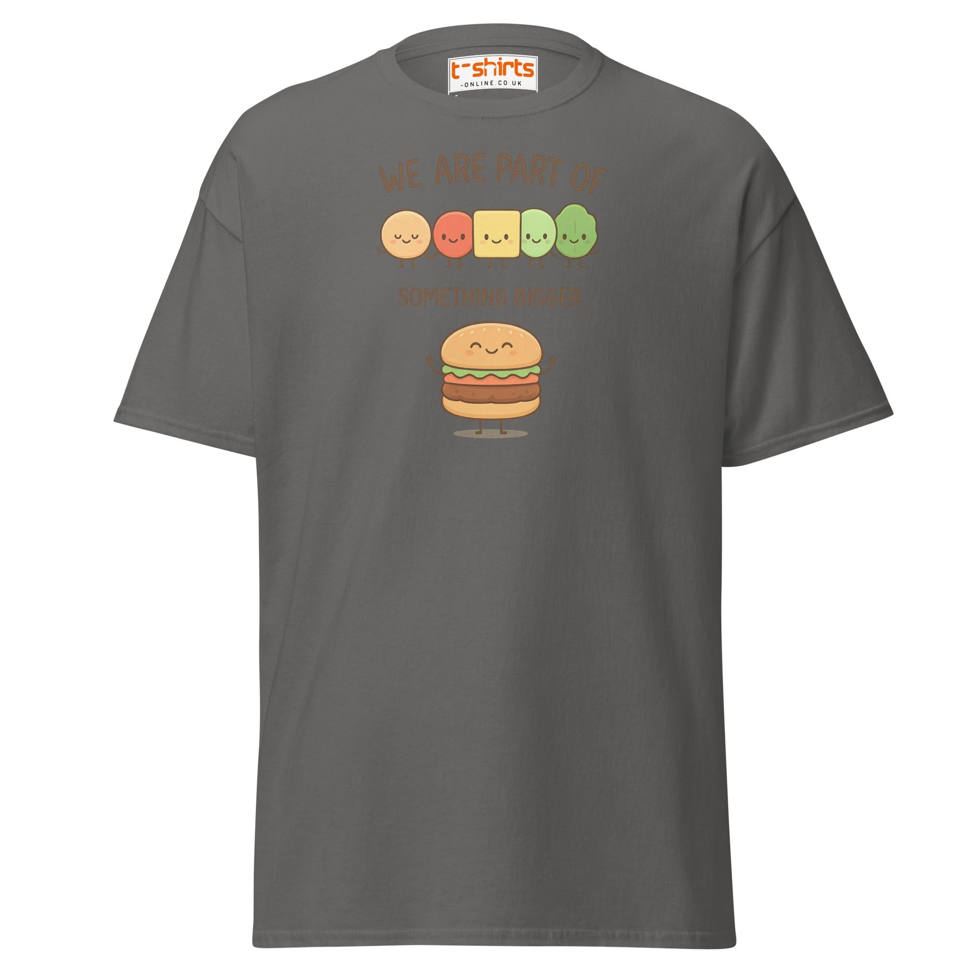 We Are Part of Something Bigger T-Shirt - Charcoal - T-Shirts Online