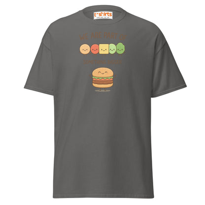 We Are Part of Something Bigger T-Shirt - Charcoal - T-Shirts Online