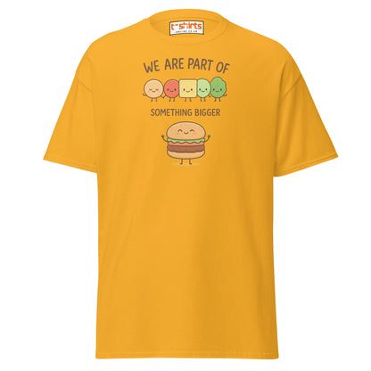 We Are Part of Something Bigger T-Shirt - Gold - T-Shirts Online