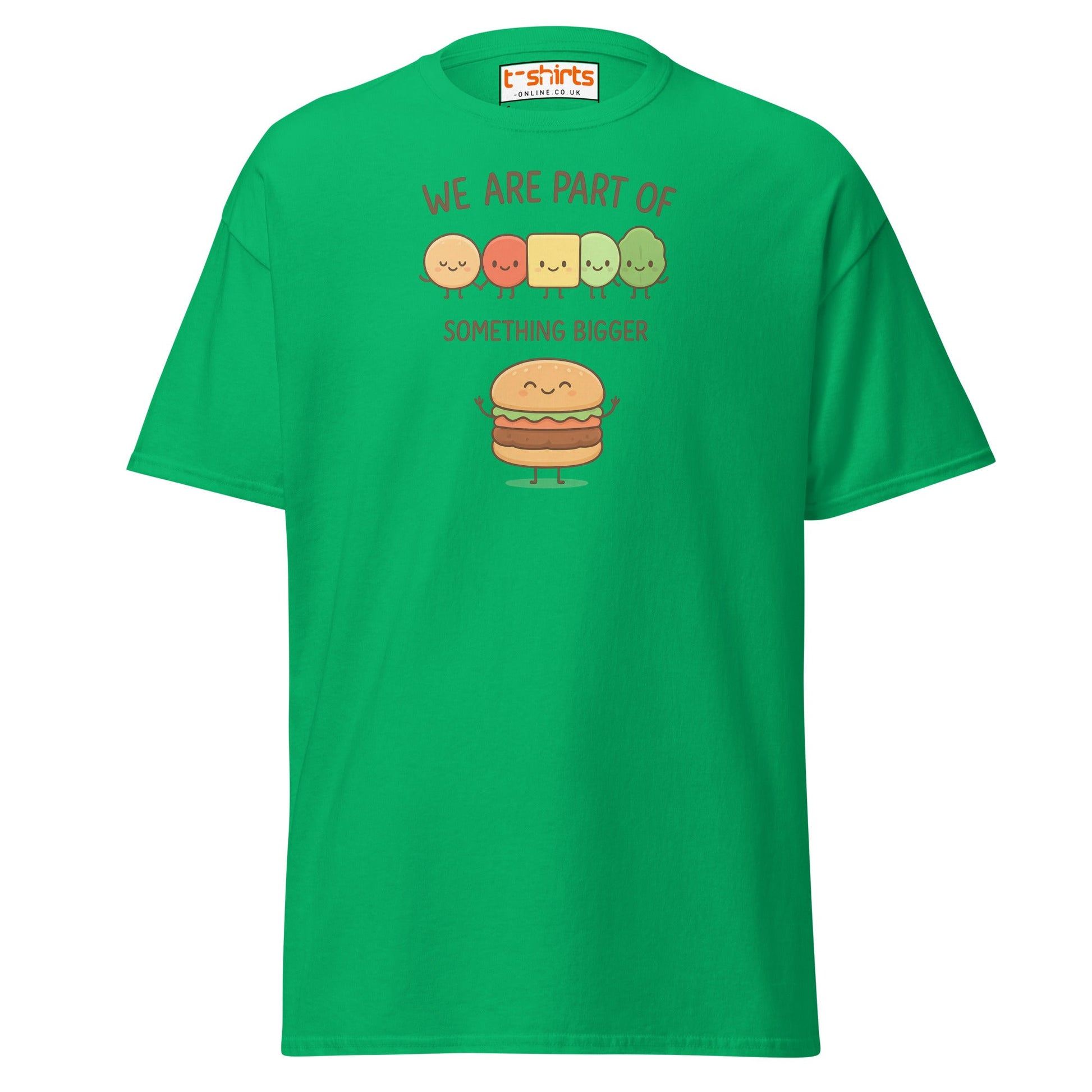 We Are Part of Something Bigger T-Shirt - Irish Green - T-Shirts Online