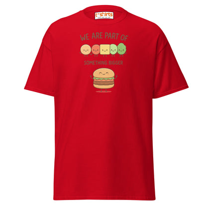 We Are Part of Something Bigger T-Shirt - Red - T-Shirts Online