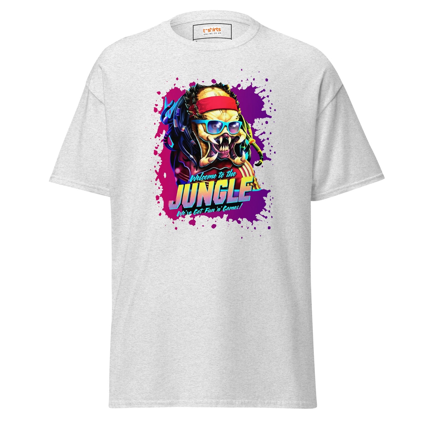 Welcome To the Jungle T-Shirt | Movie Tee - Ash - T-Shirts Online