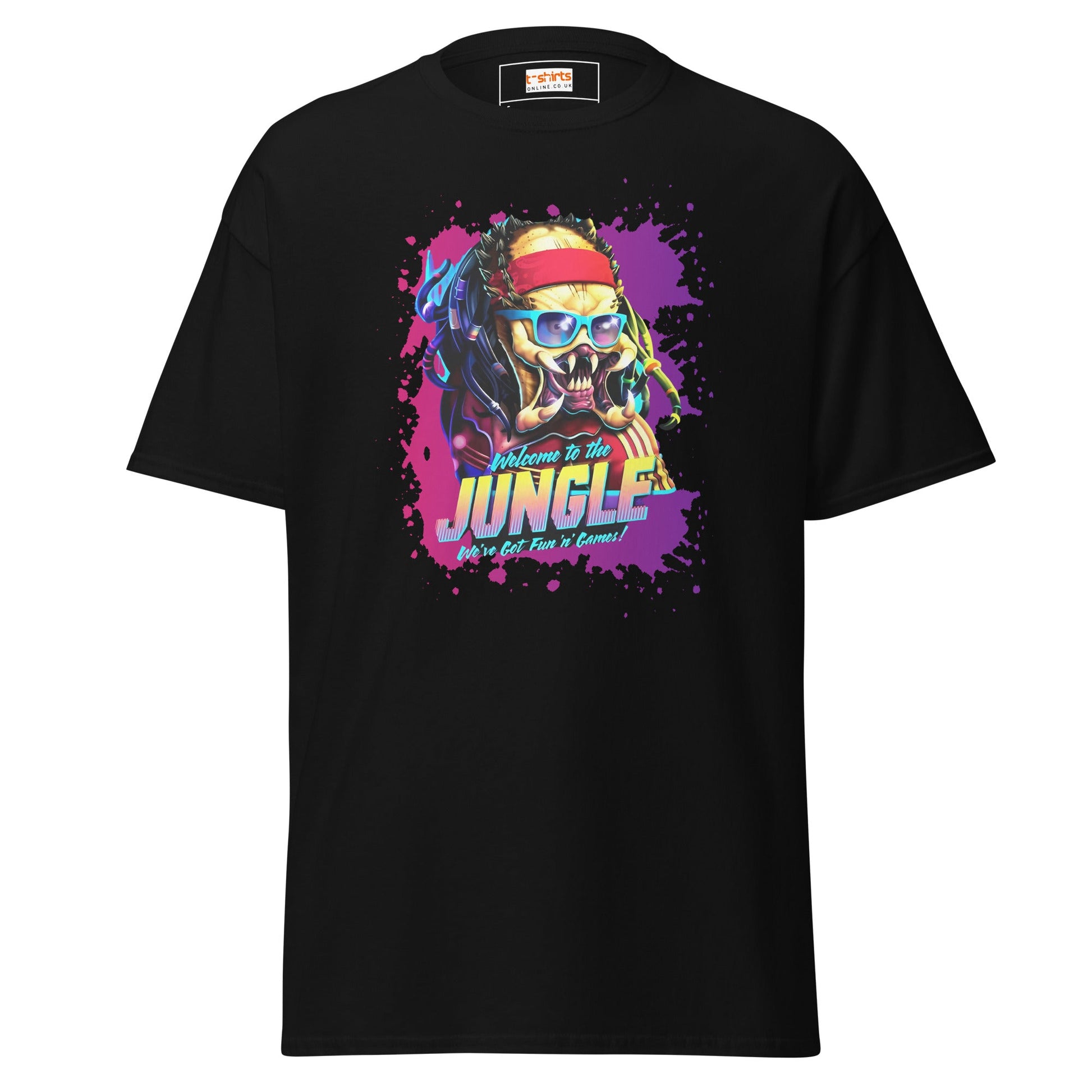 Welcome To the Jungle T-Shirt | Movie Tee - Black - T-Shirts Online