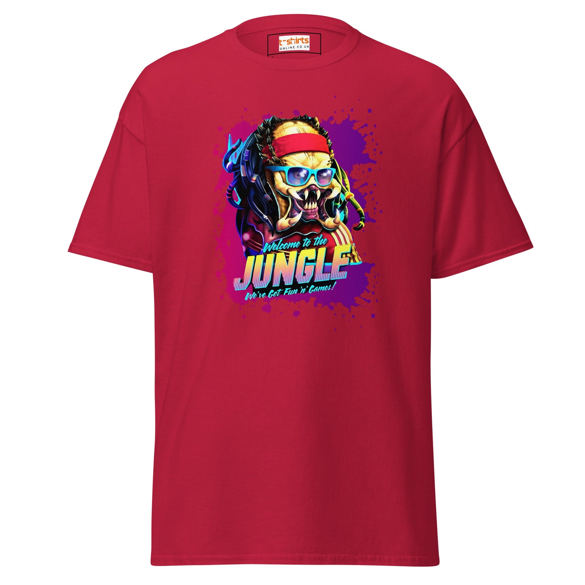Welcome To the Jungle T-Shirt | Movie Tee - Cardinal - T-Shirts Online