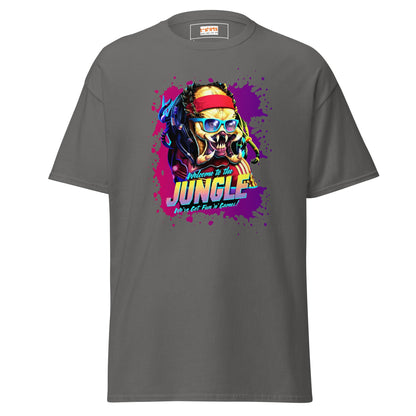 Welcome To the Jungle T-Shirt | Movie Tee - Charcoal - T-Shirts Online