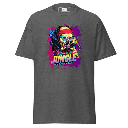 Welcome To the Jungle T-Shirt | Movie Tee - Dark Heather - T-Shirts Online