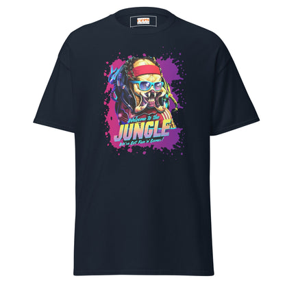 Welcome To the Jungle T-Shirt | Movie Tee - Navy - T-Shirts Online