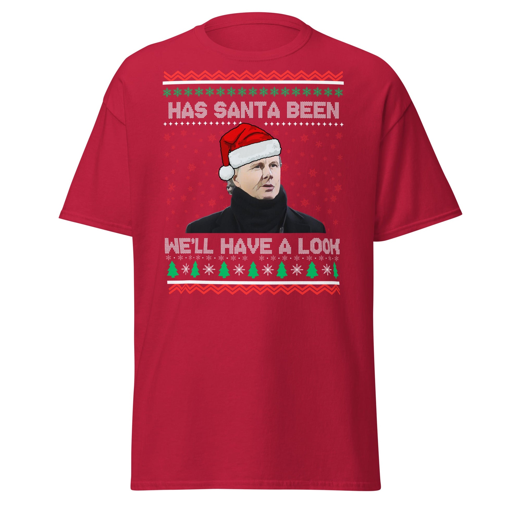 We'll Have a Look Christmas T-Shirt | Funny Holiday Tee - Cardinal - T-Shirts Online