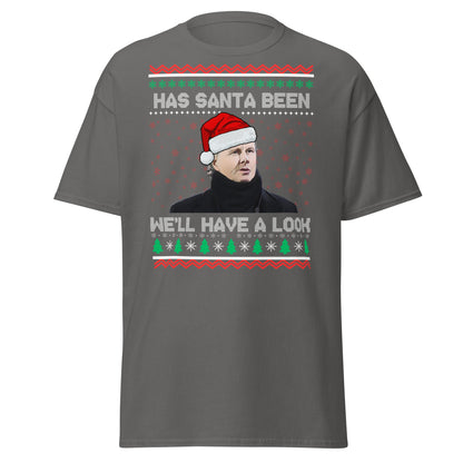 We'll Have a Look Christmas T-Shirt | Funny Holiday Tee - Charcoal - T-Shirts Online