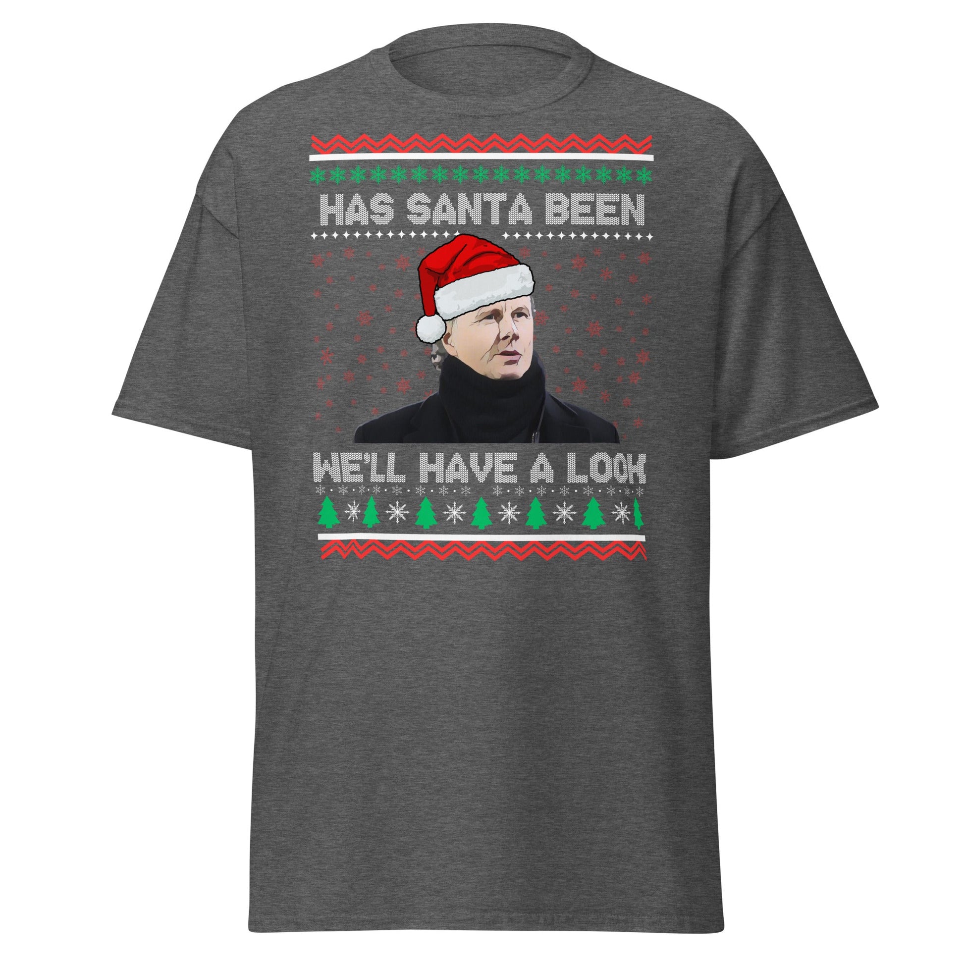 We'll Have a Look Christmas T-Shirt | Funny Holiday Tee - Dark Heather - T-Shirts Online