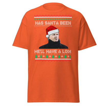 We'll Have a Look Christmas T-Shirt | Funny Holiday Tee - Orange - T-Shirts Online