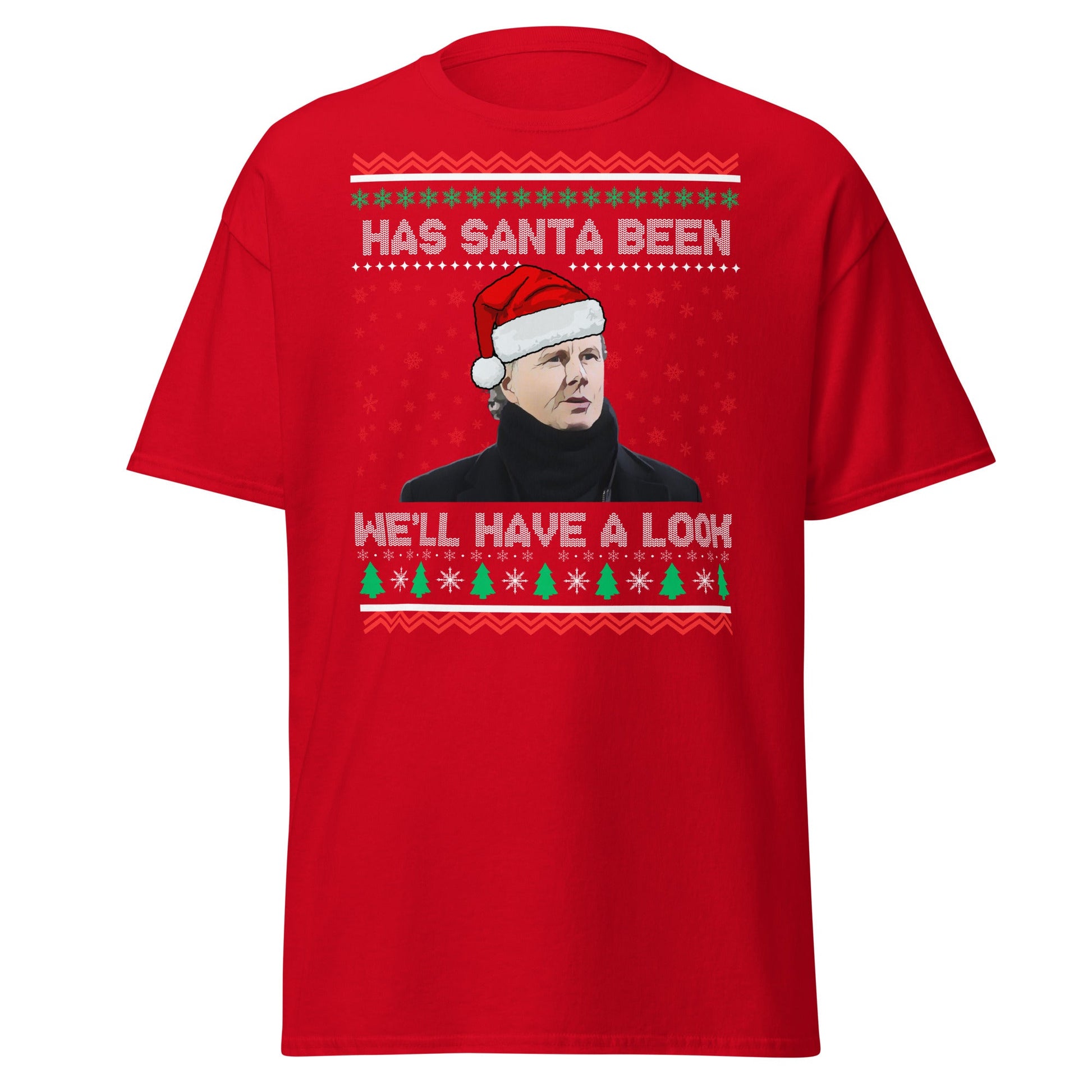 We'll Have a Look Christmas T-Shirt | Funny Holiday Tee - Red - T-Shirts Online