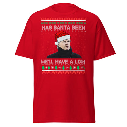 We'll Have a Look Christmas T-Shirt | Funny Holiday Tee - Red - T-Shirts Online