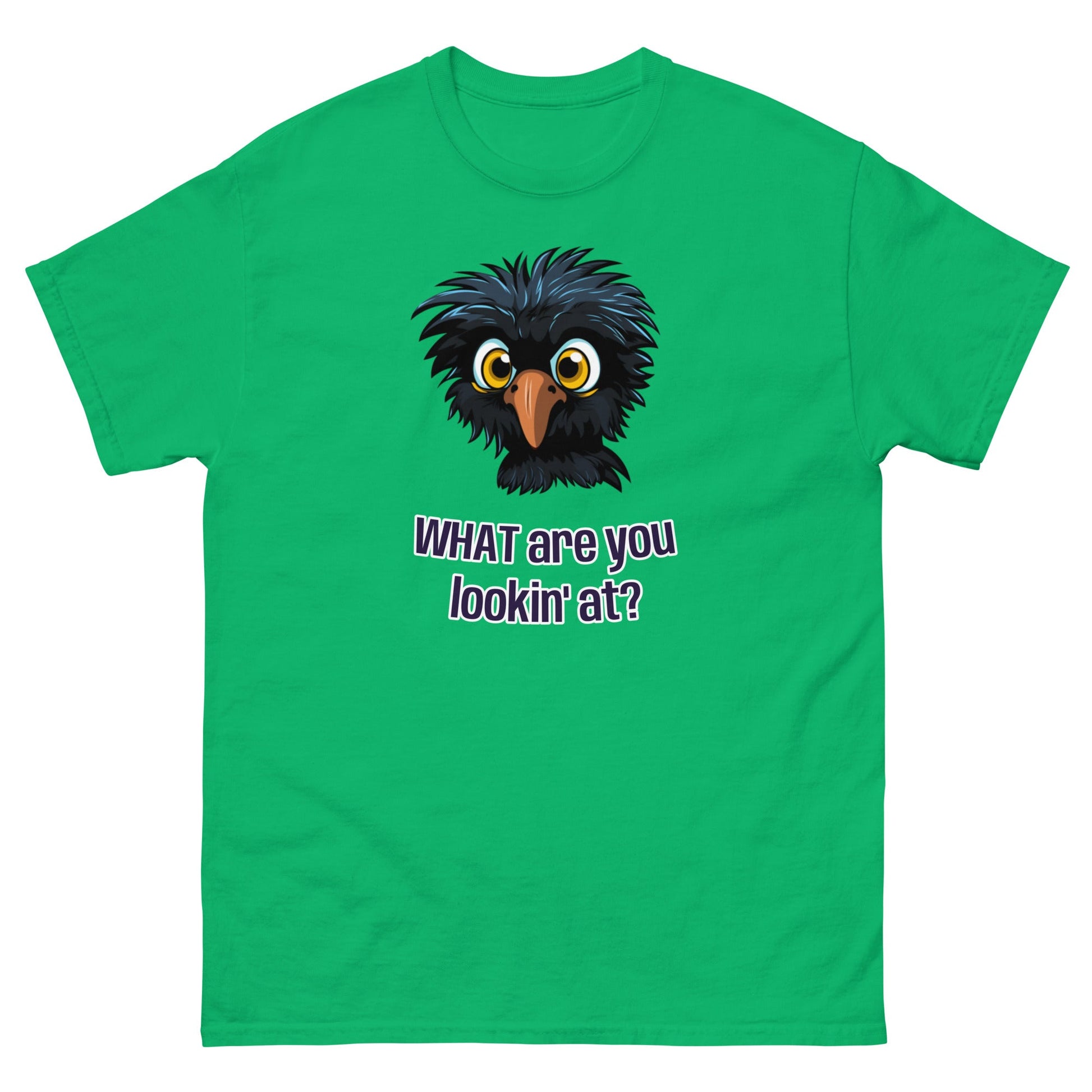 WHAT you Lookin' at | Men's classic tee - Irish Green - T-Shirts Online