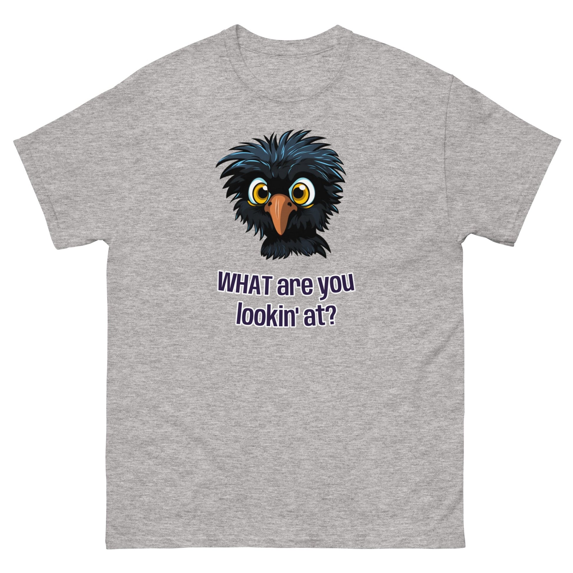 WHAT you Lookin' at | Men's classic tee - Sport Grey - T-Shirts Online