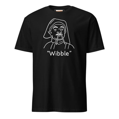 "Wibble" T-Shirt | TV Comedy T-Shirt - Black - T-Shirts Online