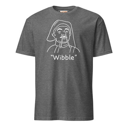 "Wibble" T-Shirt | TV Comedy T-Shirt - Graphite Heather - T-Shirts Online