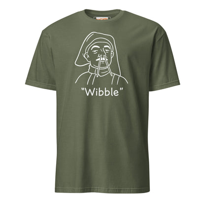"Wibble" T-Shirt | TV Comedy T-Shirt - Military Green - T-Shirts Online