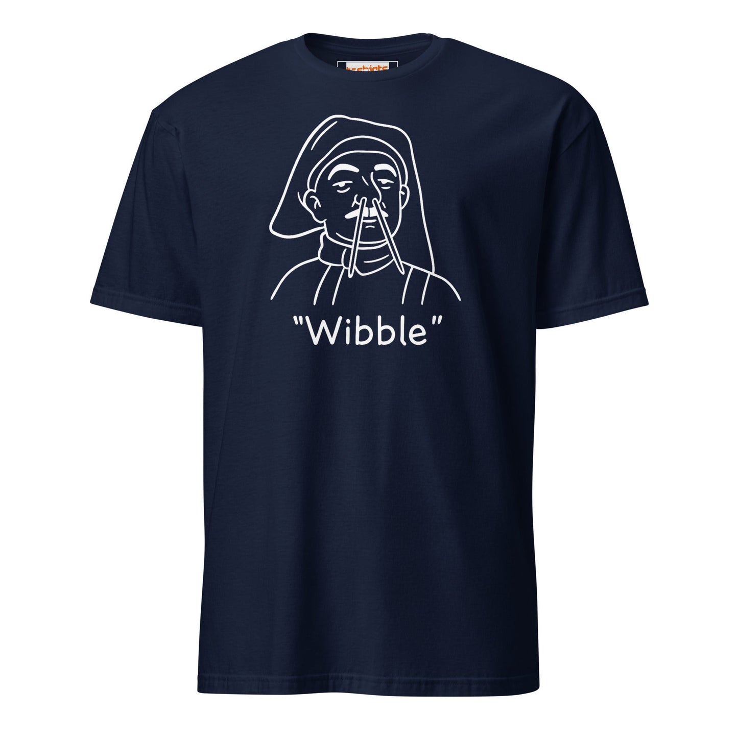 "Wibble" T-Shirt | TV Comedy T-Shirt - Navy - T-Shirts Online
