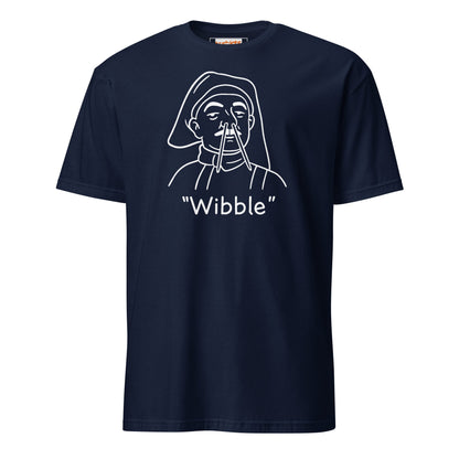 "Wibble" T-Shirt | TV Comedy T-Shirt - Navy - T-Shirts Online