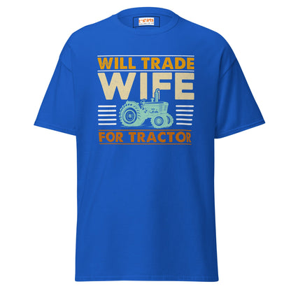 Wife Swap | Farmer T-Shirt - Royal - T-Shirts Online
