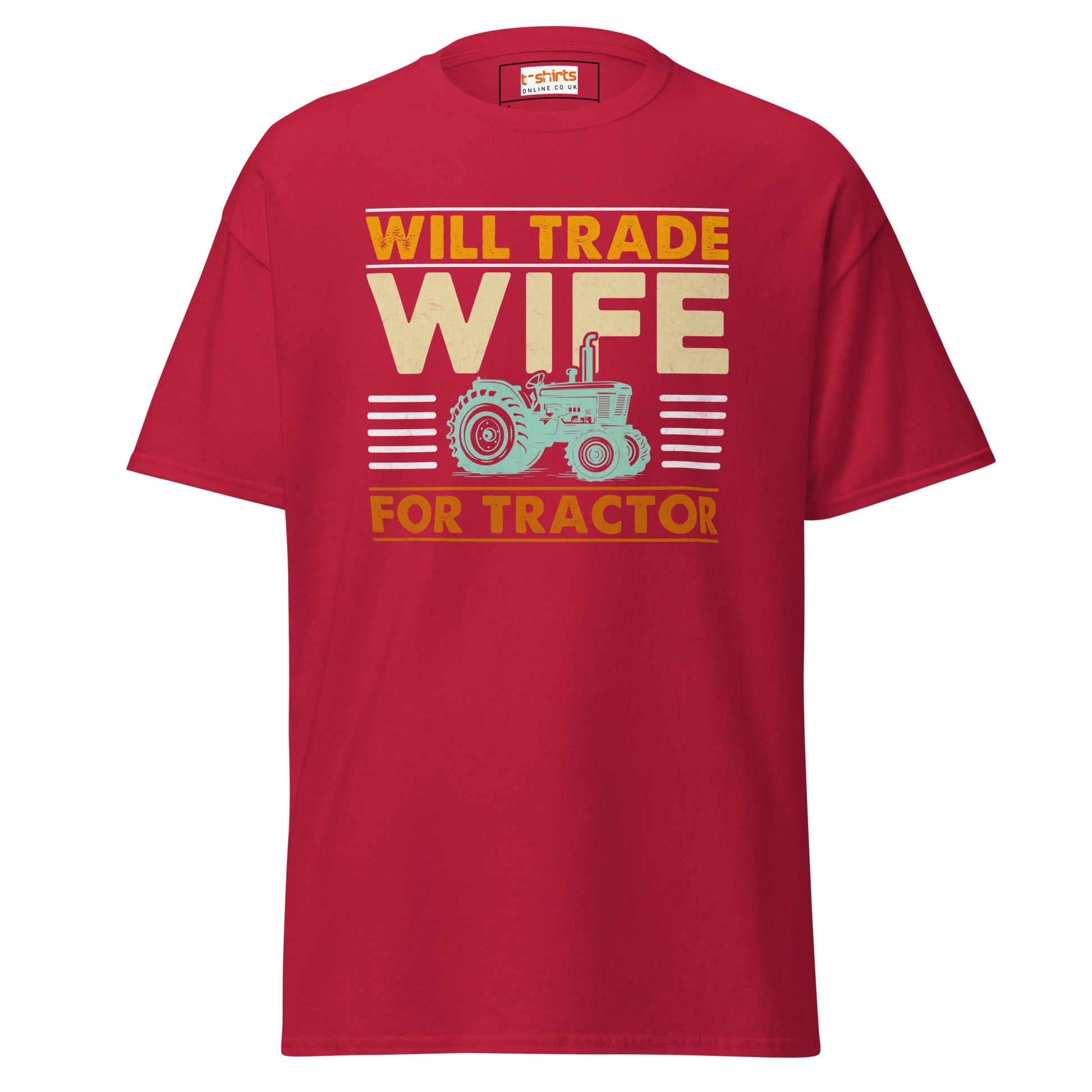 Wife Swap | Farmer T-Shirt - Cardinal - T-Shirts Online