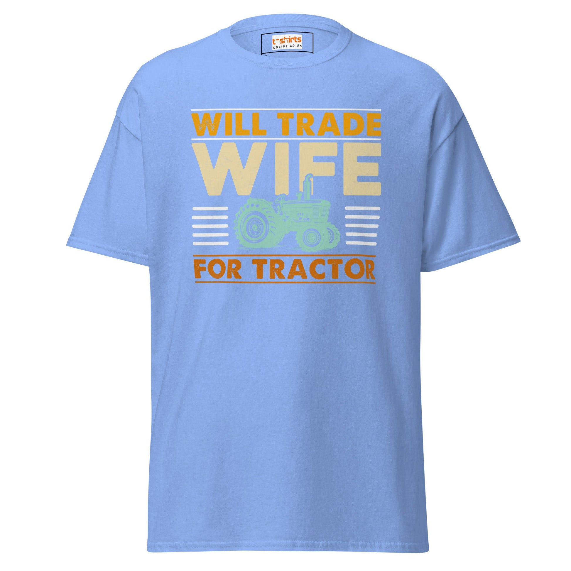Wife Swap | Farmer T-Shirt - Carolina Blue - T-Shirts Online