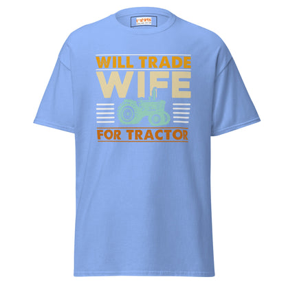 Wife Swap | Farmer T-Shirt - Carolina Blue - T-Shirts Online
