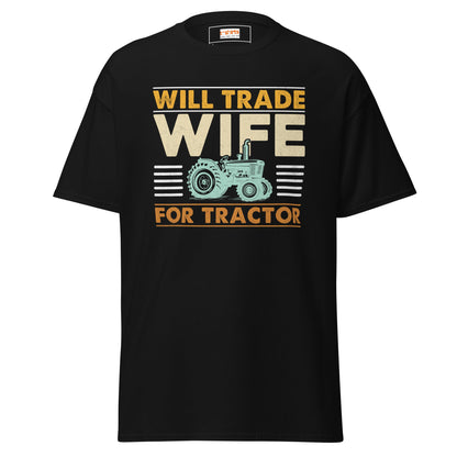 Wife Swap | Farmer T-Shirt - Black - T-Shirts Online
