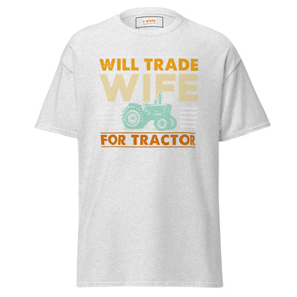 Wife Swap | Farmer T-Shirt - Ash - T-Shirts Online