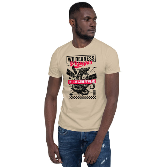 Wilderness Voyager T-Shirt | Urban Explorer Style - Light Blue - T-Shirts Online