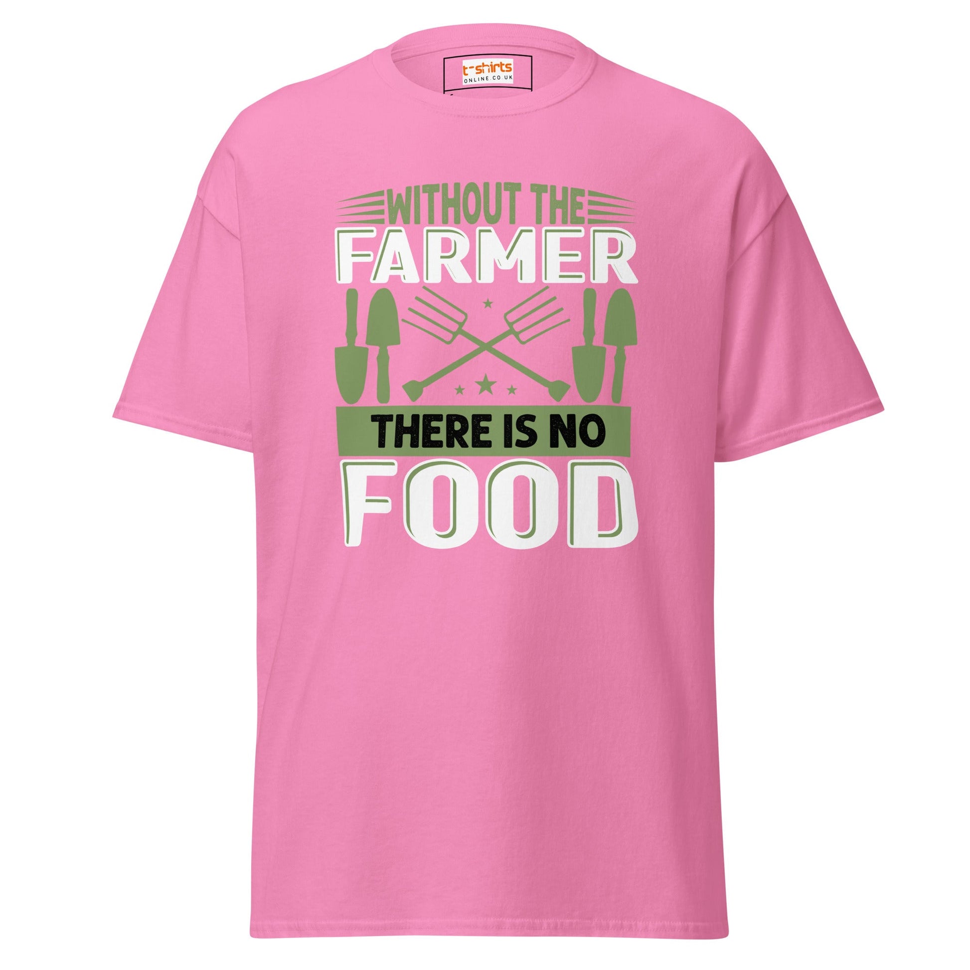 Without Farmers | Farmer T-Shirt - Azalea - T-Shirts Online