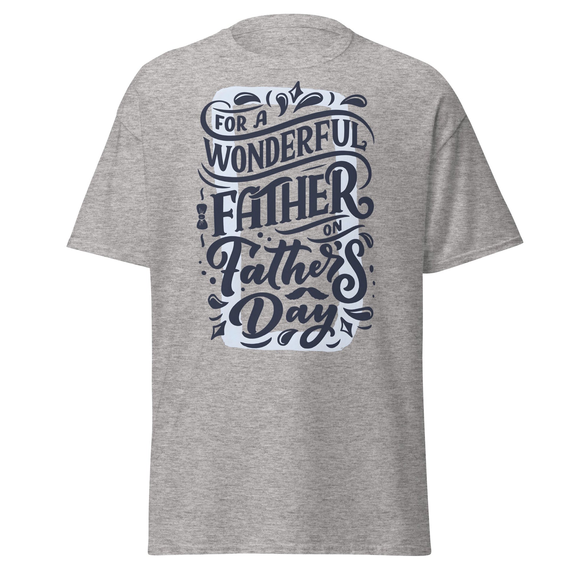 Wonderful Father T-Shirt | Father’s Day Gift Tee - Sport Grey - T-Shirts Online