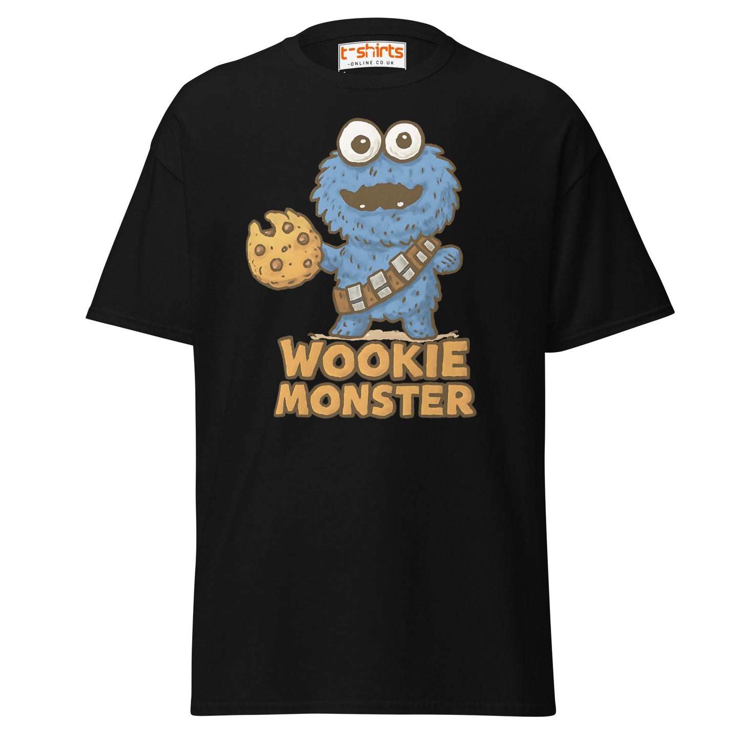 Wookiee Monster Funny T-Shirt - Black - T-Shirts Online