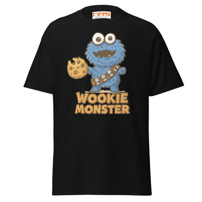 Wookiee Monster Funny T-Shirt - Black - T-Shirts Online