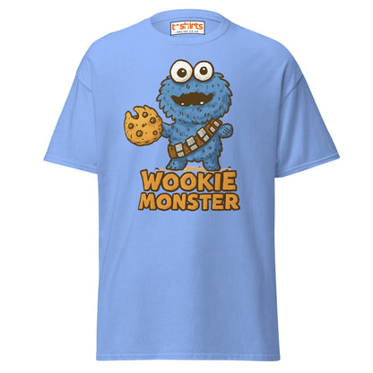 Wookiee Monster Funny T-Shirt - Carolina Blue - T-Shirts Online